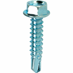 SELF-TAPPING SCREW - #10 X 1" - HEX WASHER HEAD - PKG OF 140 by ITW