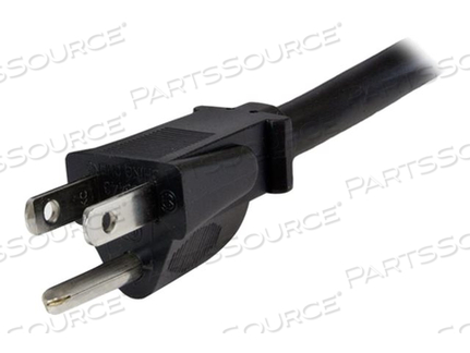 COMPUTER POWER CORD - NEMA 5-15P TO IEC 320 C19 - POWER CABLE - IEC 320 EN 60320 C19 (M) TO NEMA 5-15 (M) - AC 110 V - 10 FT - BLACK - NORTH AMERICA by StarTech.com Ltd. COMPUTER POWER CORD - NEMA 5-15P TO IEC 320 C19 - POWER CABLE - IEC 320 EN 60320 C19 (M) TO NEMA 5-15 (M) - AC 110 V - 10 FT - BLACK - NORTH AMERICA by StarTech.com Ltd.