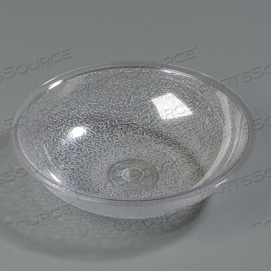 ROUND PEBBLED BOWL 16 OZ, CLEAR by Carlisle