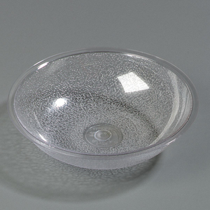 PEBBLED BOWL 19.2 OZ. CLEAR PK12 by Carlisle