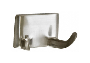 BATHROOM HOOK 2 HOOK 1-1/2IN D SATIN by Taymor