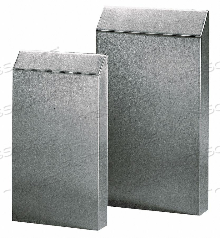 HOSE-PROOF HOOD 14IN.LX4 IN.W X19IN.H SS by Rittal