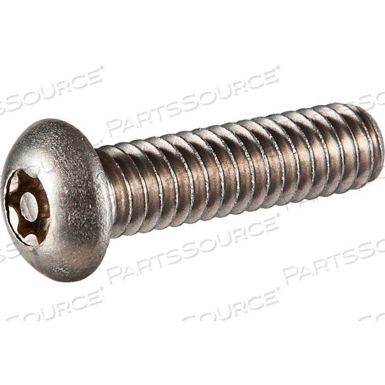 4-40 X 1/4" TAMPER-PROOF SECURITY MACHINE SCREW - BUTTON TORX HEAD - 18-8 STAINLESS STEEL - 100 PK by Tamperproof Screw Company, Inc. 4-40 X 1/4" TAMPER-PROOF SECURITY MACHINE SCREW - BUTTON TORX HEAD - 18-8 STAINLESS STEEL - 100 PK by Tamperproof Screw Company, Inc.