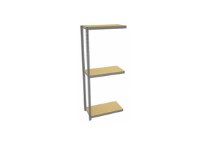 BOLTLESS SHELVING ADD-ON 120 H GRAY by Tennsco Corp.