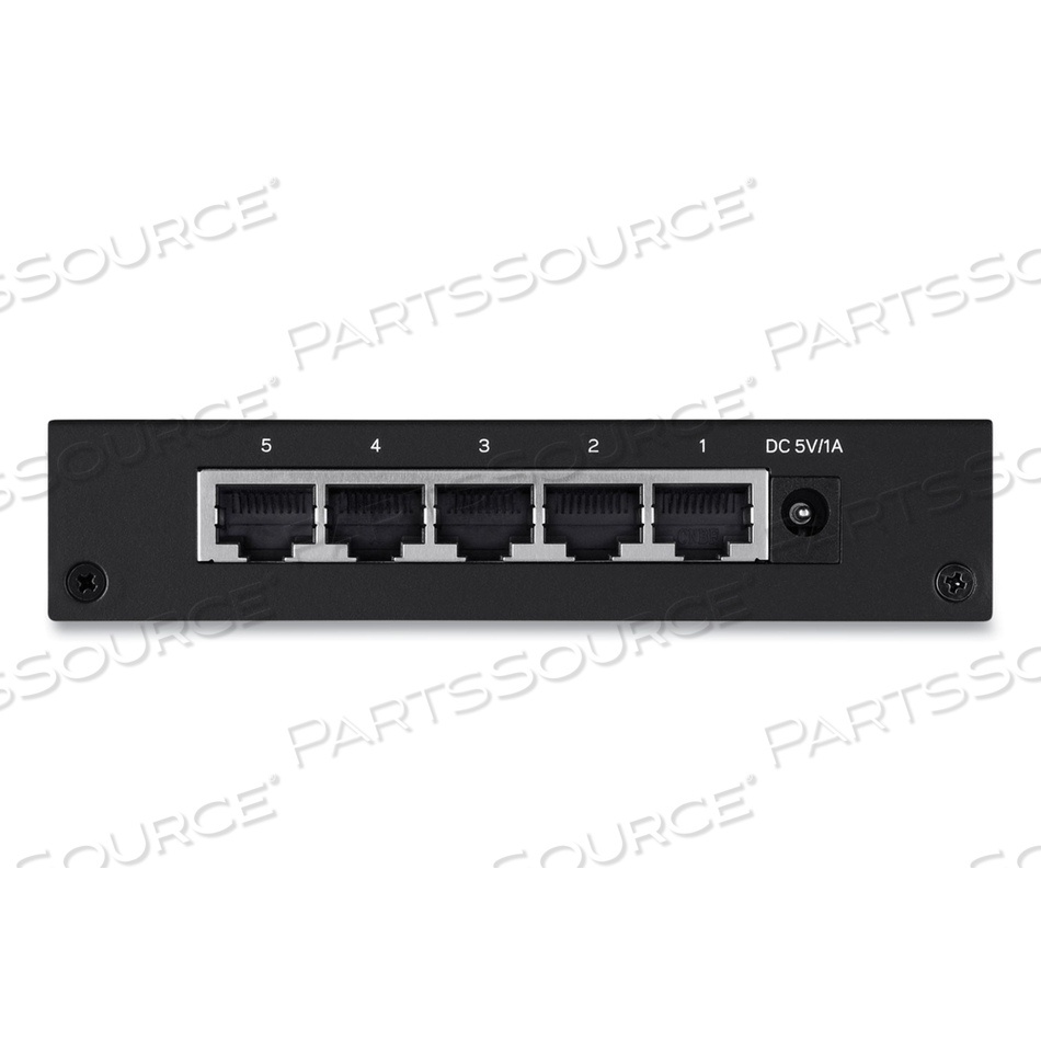 LINKSYS BUSINESS LGS105 - SWITCH - UNMANAGED - 5 X 10/100/1000 - DESKTOP - AC 100/230 V by Linksys