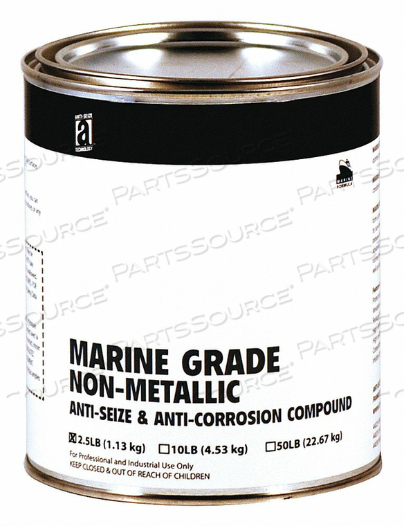 ANTI SEIZE NON-METALLIC 2.5 LB CAN BROWN by Anti-Seize Technology