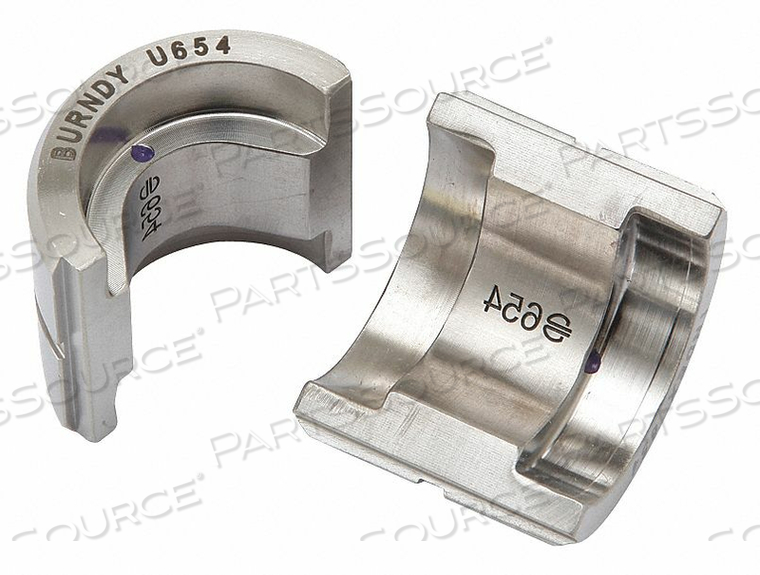 CRIMPING DIE U STYLE 12 TONS by Burndy