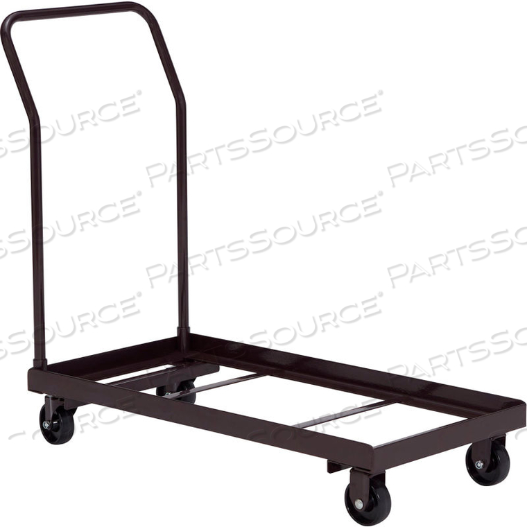 INTERION CHAIR CART FOR FOLDING CHAIRS - HORIZONTAL STACK - 36 CHAIR CAPACITY by National Public Seating INTERION CHAIR CART FOR FOLDING CHAIRS - HORIZONTAL STACK - 36 CHAIR CAPACITY by National Public Seating