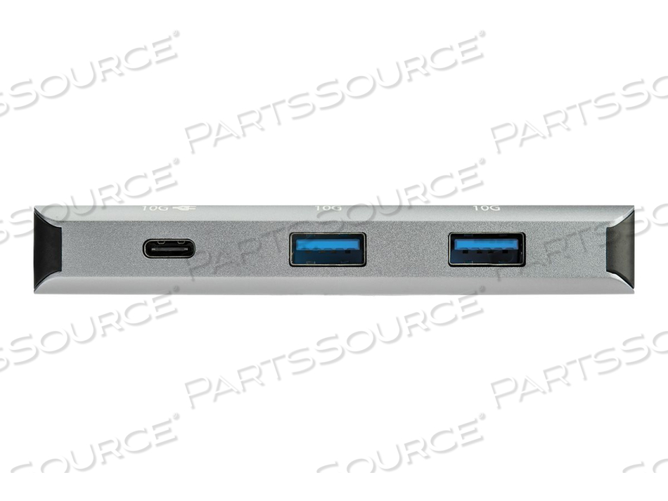 4 PORT USB C HUB (10GBPS) TO 3X USB-A & 1X USB-C, 100W POWER DELIVERY PASSTHROUGH CHARGING, COMPACT/PORTABLE USB 3.1 GEN 2/USB 3.2 GEN 2 TYP by StarTech.com Ltd. 4 PORT USB C HUB (10GBPS) TO 3X USB-A & 1X USB-C, 100W POWER DELIVERY PASSTHROUGH CHARGING, COMPACT/PORTABLE USB 3.1 GEN 2/USB 3.2 GEN 2 TYP by StarTech.com Ltd.