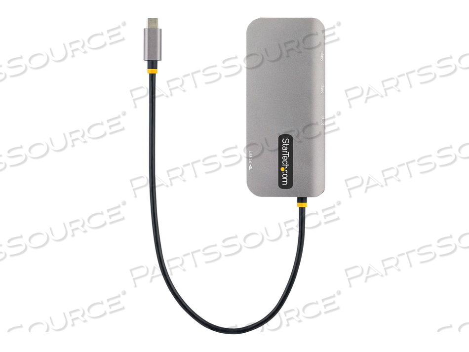 USB C MULTIPORT ADAPTER, 4K 60HZ HDMI VIDEO, 3-PORT 5GBPS USB-A 3.2 HUB, 100W POWER DELIVERY PASSTHROUGH, GBE, USB TYPE-C MINI TRAVEL DOCK W by StarTech.com Ltd. USB C MULTIPORT ADAPTER, 4K 60HZ HDMI VIDEO, 3-PORT 5GBPS USB-A 3.2 HUB, 100W POWER DELIVERY PASSTHROUGH, GBE, USB TYPE-C MINI TRAVEL DOCK W by StarTech.com Ltd.