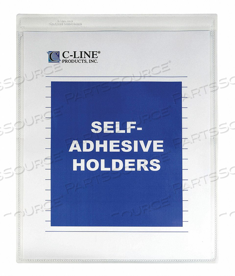 SELF ADHESIVE HOLDER 5X8 PK50 by C-Line