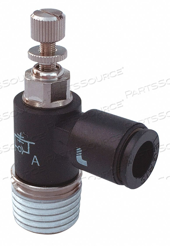 FLOW CONTROL VALVE 1/4 PTC 1/4 NPT by Legris