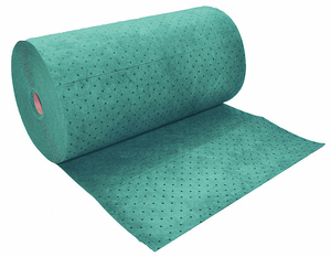 ABSORBENT ROLL UNIVERSAL GREEN 150 FT.L by Spilfyter