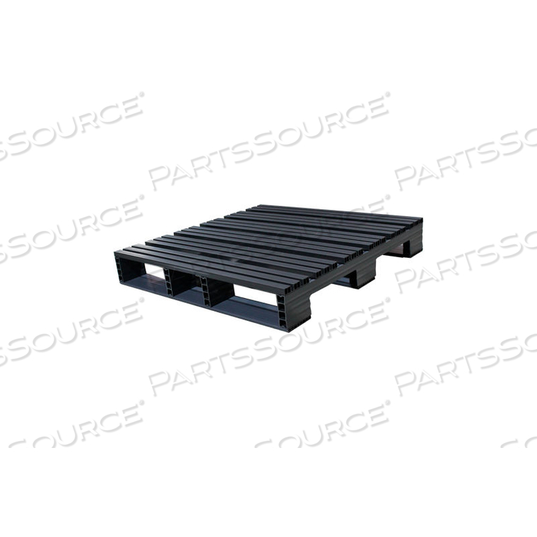 PLASTIC PALLET 42 X 42 FOUR-WAY ENTRY 3000 FORK CAPACITY by Jifram Extrusions, Inc. PLASTIC PALLET 42 X 42 FOUR-WAY ENTRY 3000 FORK CAPACITY by Jifram Extrusions, Inc.