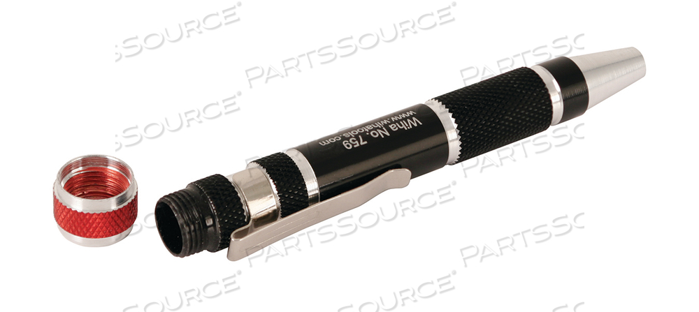 SYSTEM 4 MICROBITS STORAGE HANDLE by Wiha Tools