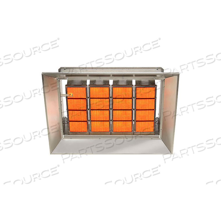 NATURAL GAS HEATER INFRARED CERAMIC, 140000 BTU by Sunstar Heating Products Inc