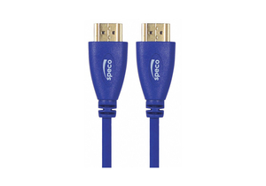 HDMI CABLE 6 FT L BLUE DUAL SHLD by Speco Technologies