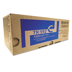 TK592C TONER, 5,000 PAGE-YIELD, CYAN by Kyocera