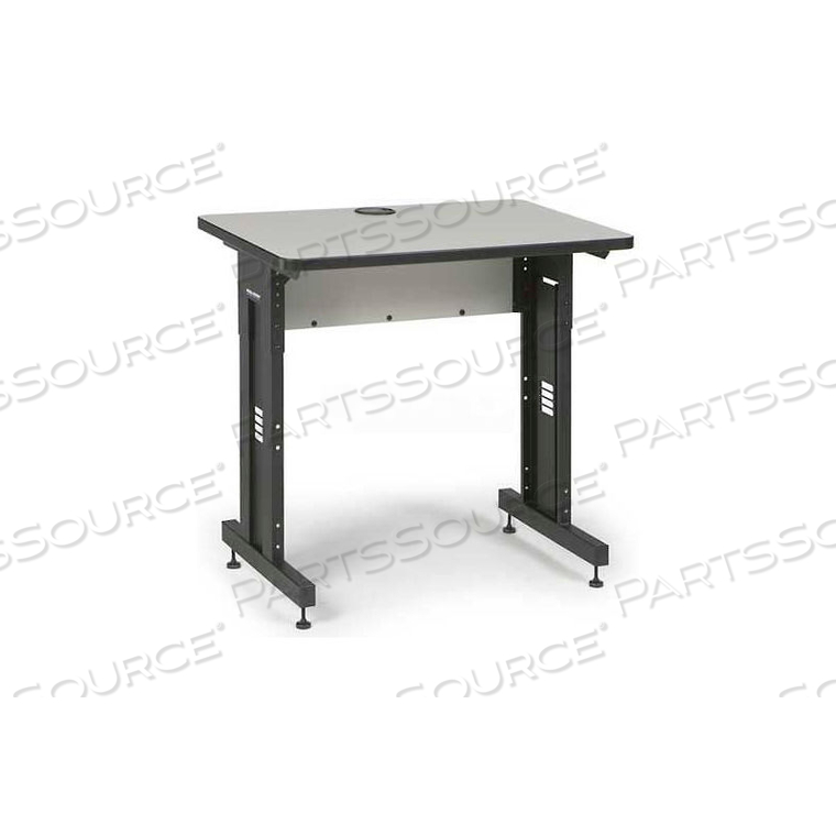 CLASSROOM TRAINING TABLE - ADJUSTABLE HEIGHT - 24" X 36" - FOLKSTONE by Kendall Howard LLC