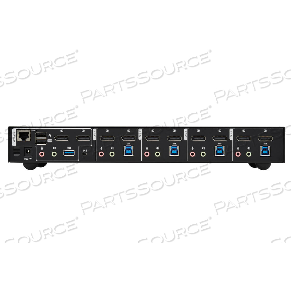 4PT DP DUAL DISP KVM SWITCH by Tripp Lite