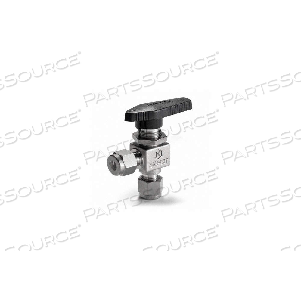 ONE PIECE BALL VALVE TUBE 1/4 by Ham-Let