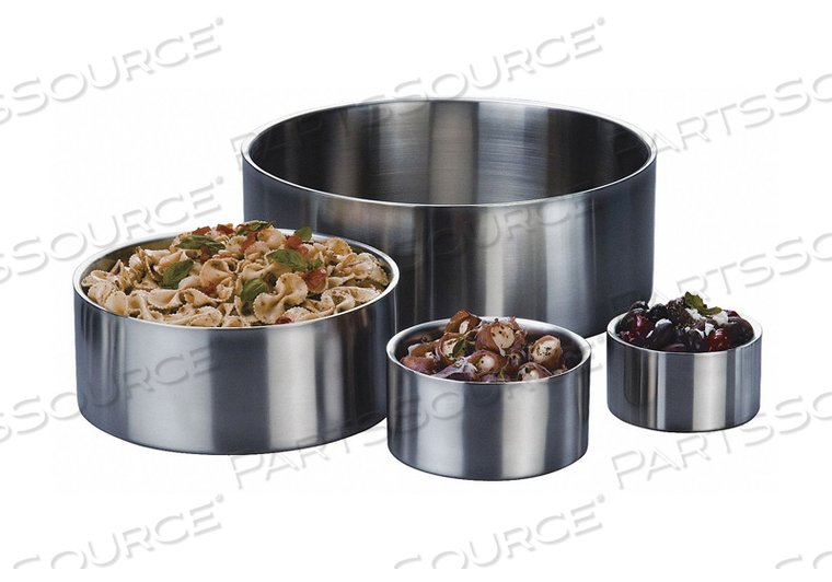 BOWL INSULATED SILVER 3 X 6 IN DIA. by American Metalcraft