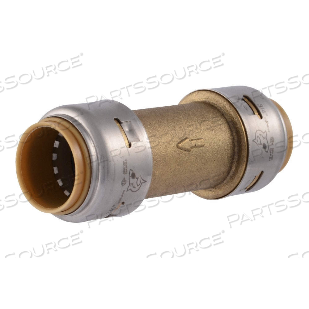 CHECK VALVE SINGLE FLOW INLINE SPRING by SharkBite