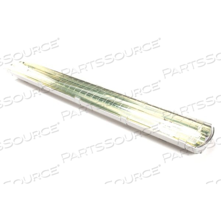 4 FLOURESCENT LIGHT FIX TURE by Imperial Brown