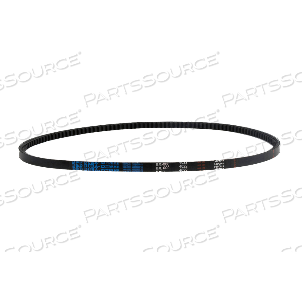V-BELT, CLASSICAL COGGED, BX90, 93 IN OUTSIDE LENGTH, 0.656 IN TOP WIDTH, 13/32 IN THICKNESS by D&D Global V-BELT, CLASSICAL COGGED, BX90, 93 IN OUTSIDE LENGTH, 0.656 IN TOP WIDTH, 13/32 IN THICKNESS by D&D Global