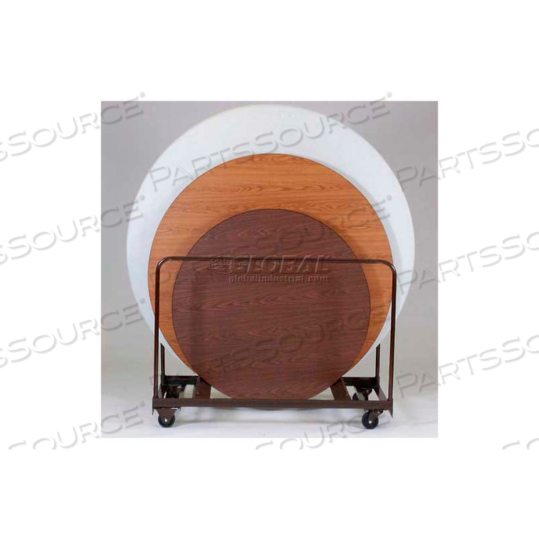 TABLE TRUCK, 55"L X 28"W - DARK BROWN by Correll TABLE TRUCK, 55"L X 28"W - DARK BROWN by Correll