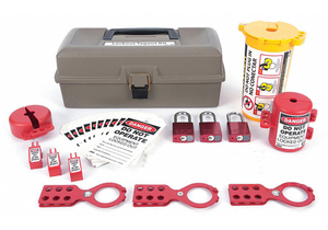 LOCKOUT KIT FILLED ELECTRICAL by ZING Green Safety Products