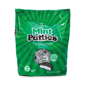 MINT PATTIES,175 INDIVIDUALLY WRAPPED, 3 LB BAG by Pearson's