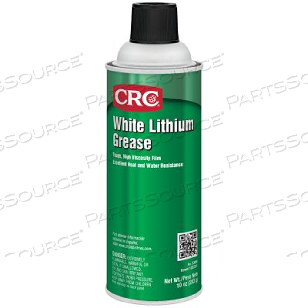 WHITE LITHIUM GREASE - 16 OZ AEROSOL CAN - NLGI GRADE 2 by CRC Industries