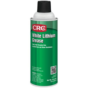 WHITE LITHIUM GREASE - 16 OZ AEROSOL CAN - NLGI GRADE 2 by CRC Industries