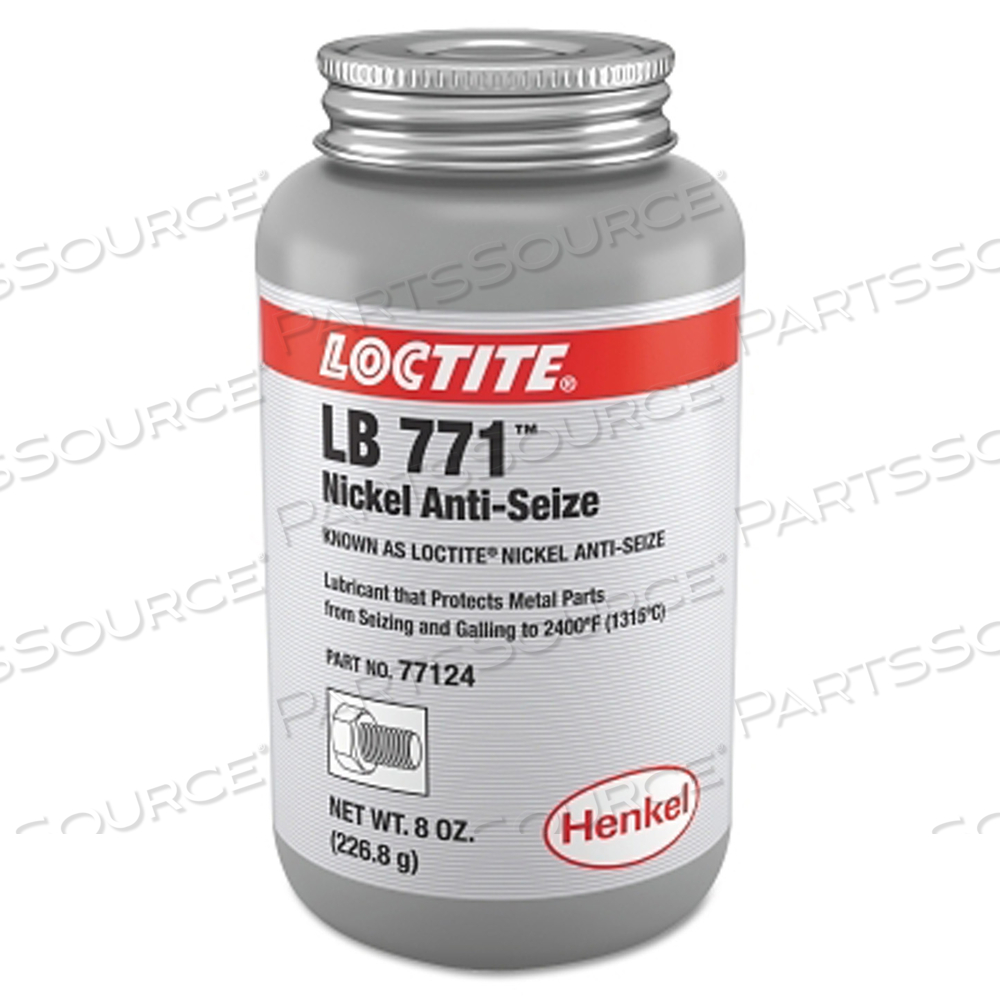 NICKEL ANTI-SEIZE, 8 OZ CAN by Loctite Brand NICKEL ANTI-SEIZE, 8 OZ CAN by Loctite Brand