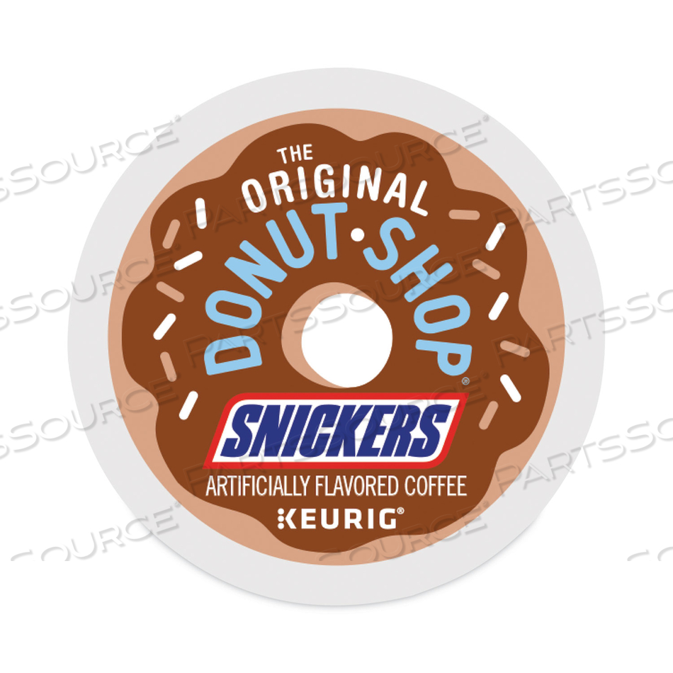 SNICKERS FLAVORED COFFEE K-CUPS by The Original Donut Shop SNICKERS FLAVORED COFFEE K-CUPS by The Original Donut Shop