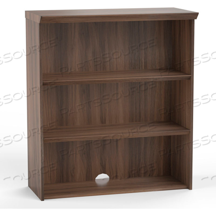 STERLING SERIES 36" 3-SHELF BOOKCASE TEXTURED BROWN SUGAR 