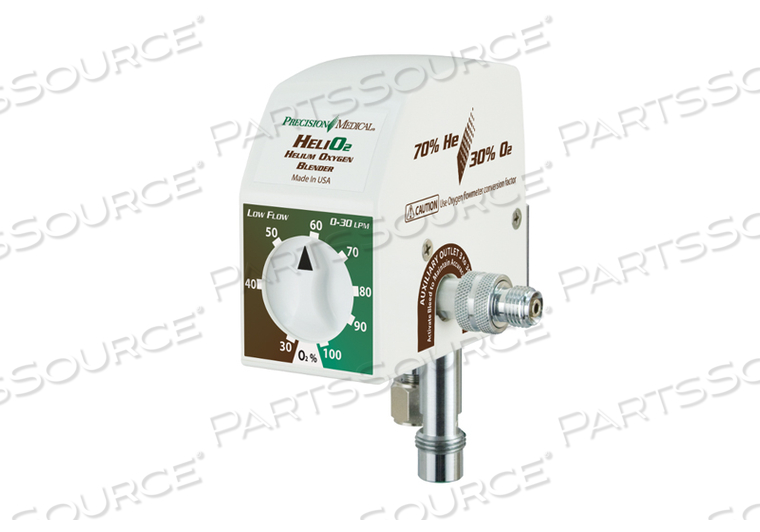 PM - PRECISION MEDICAL HELIOX LOW FLOW OXYGEN BLENDER (OVERHAUL) 