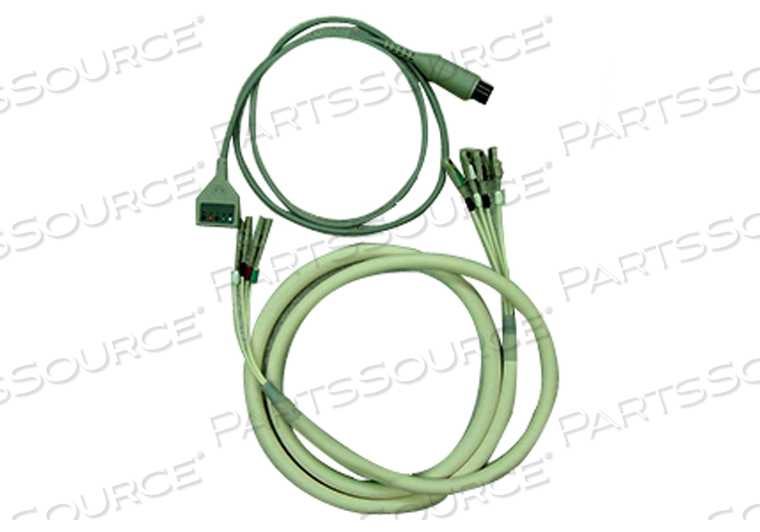MRI HIGH IMPEDANCE ECG PATIENT LEADWIRE AND CABLE SET by GE Healthcare