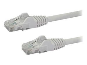 14 FT WHITE CAT6 / CAT 6 SNAGLESS ETHERNET PATCH CABLE 14FT - PATCH CABLE - RJ-45 (M) TO RJ-45 (M) - 14 FT - UTP - CAT 6 - MOLDED, SNAGLESS - WHITE by StarTech.com Ltd. 14 FT WHITE CAT6 / CAT 6 SNAGLESS ETHERNET PATCH CABLE 14FT - PATCH CABLE - RJ-45 (M) TO RJ-45 (M) - 14 FT - UTP - CAT 6 - MOLDED, SNAGLESS - WHITE by StarTech.com Ltd.