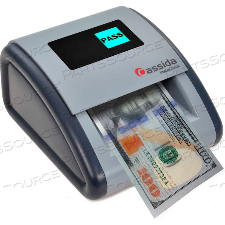 SMALL FOOTPRINT EASY READ AUTOMATIC COUNTERFEIT DETECTOR INSTACHECK A-C-10C by Cassida Corporation
