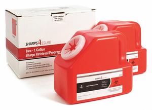 SHARPS CONTAINER 9 W 1 GAL. SNAP LID by Sharps Compliance, Inc.