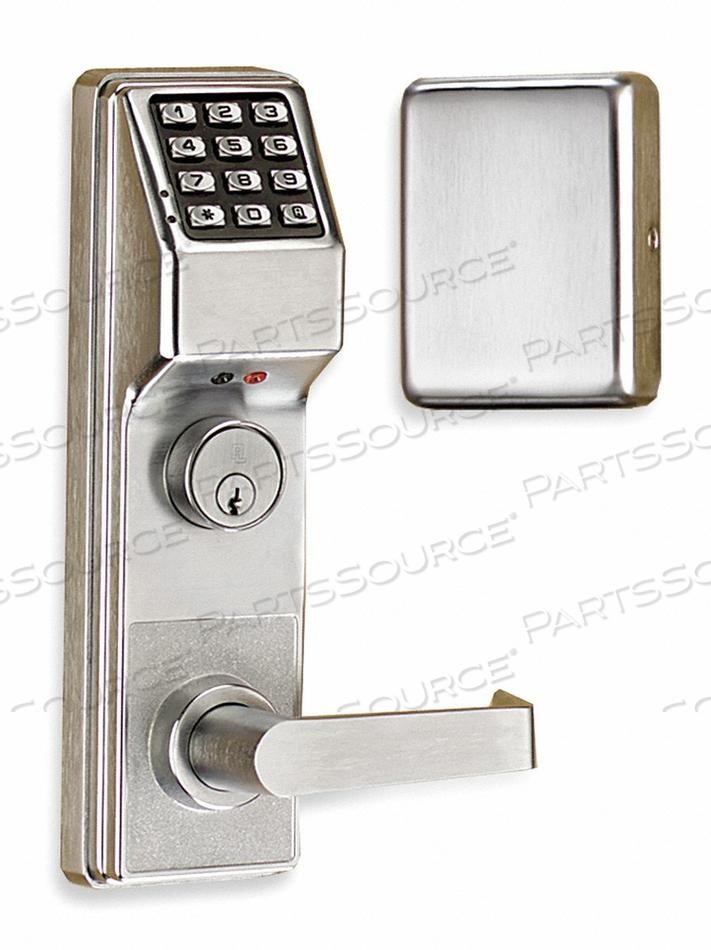 ELECTRONIC LOCK SATIN CHROME 12 BUTTON by Trilogy ELECTRONIC LOCK SATIN CHROME 12 BUTTON by Trilogy
