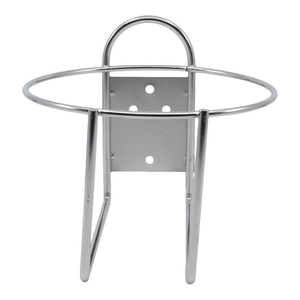 SINGLE ROUND 1 GALLON JUG RACK - STAINLESS STEEL by TCD Parts Inc