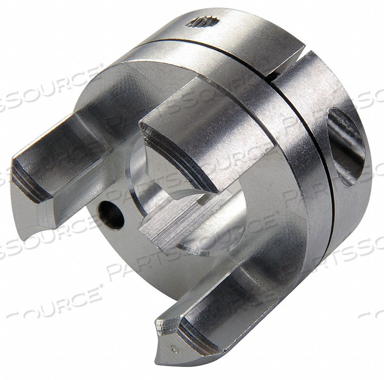 CURVED JAW COUPLING HUB 1/2 ALUMINUM by Ruland Manufacturing Inc. CURVED JAW COUPLING HUB 1/2 ALUMINUM by Ruland Manufacturing Inc.