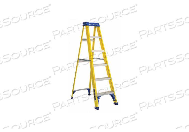 STEPLADDER FIBERGLASS 6 FT H 250 LB CAP by Louisville