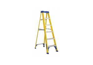 STEPLADDER FIBERGLASS 6 FT H 250 LB CAP by Louisville