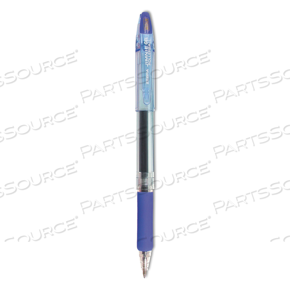 JIMNIE GEL PEN, STICK, MEDIUM 0.7 MM, BLUE INK, SMOKE BARREL by Zebra Pen Corporation JIMNIE GEL PEN, STICK, MEDIUM 0.7 MM, BLUE INK, SMOKE BARREL by Zebra Pen Corporation