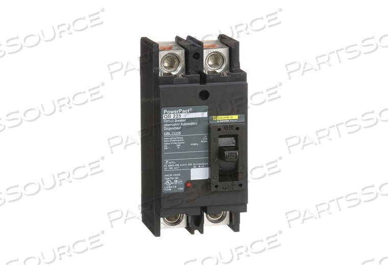 CIRCUIT BREAKER 225A 2P 240VAC QB by Square D CIRCUIT BREAKER 225A 2P 240VAC QB by Square D
