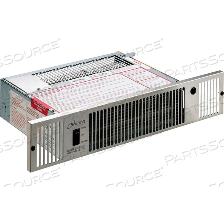QUIET-ONE KICKSPACE FAN HEATER, 8000 BTU by Smith's Environmental Products QUIET-ONE KICKSPACE FAN HEATER, 8000 BTU by Smith's Environmental Products